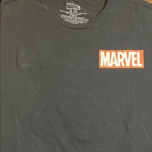 Marvel Spider-man (On Back) Black T-Shirt